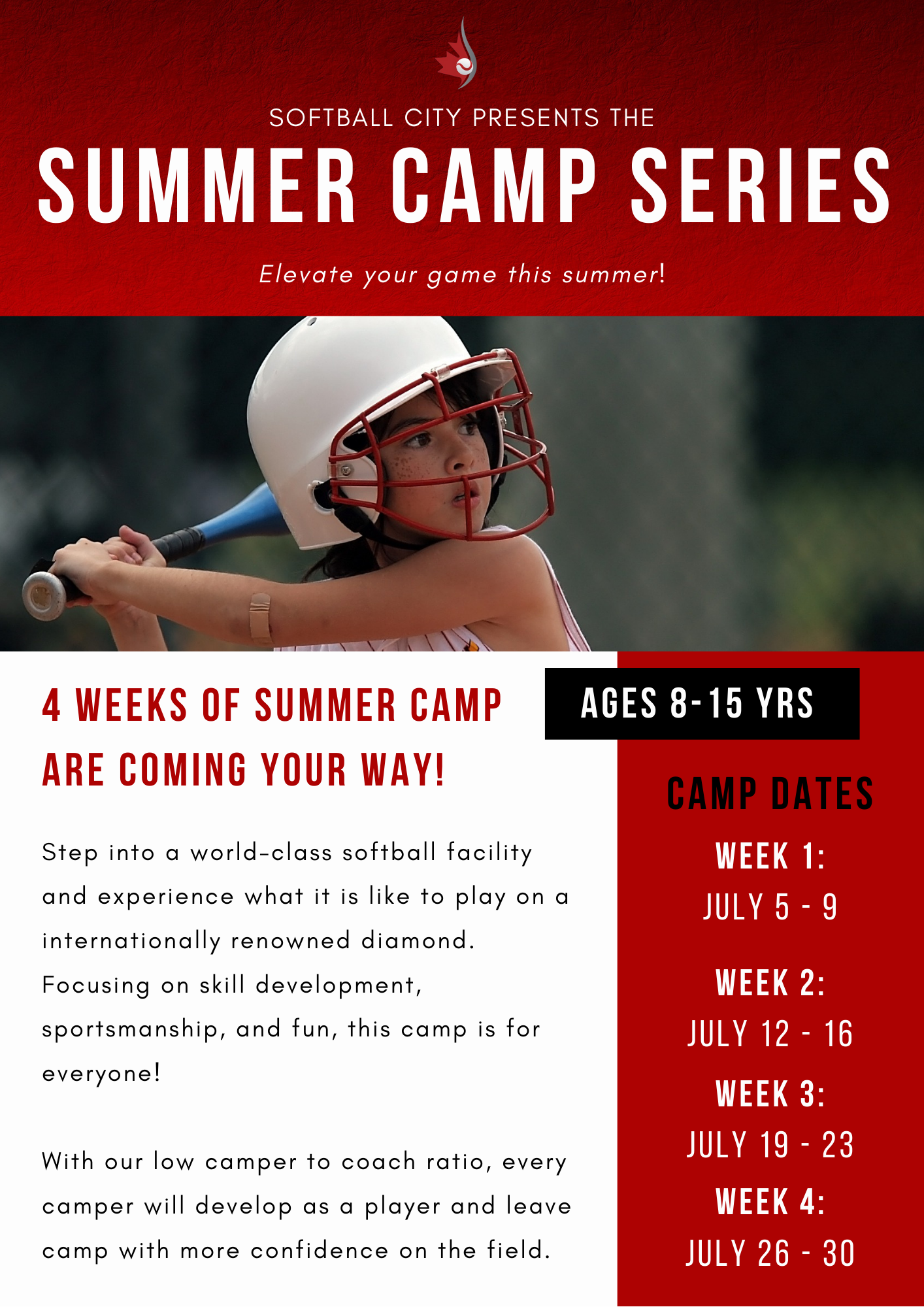 Summer Camps Softball City